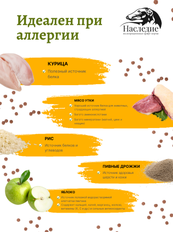 "Супер-премиум" для стерилизованных кошек с Уткой и Курицей 1,5 кг