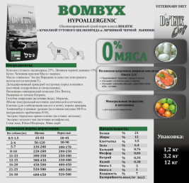 De Lux Vet A Dog Bombyx Hypoallergenic 6 kg