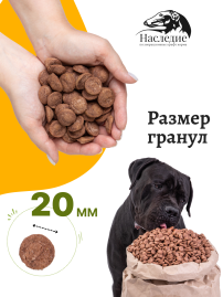 Для средних и крупных пород "ГИПОАЛЛЕРГЕННЫЙ" с Ягненком, 5 кг