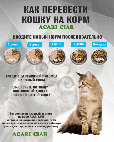 Acari Ciar A CAT Maine Coon Fish (рыба) 4 kg