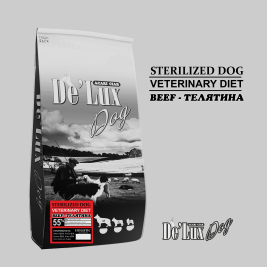 De Lux Vet A Dog Beef Sterilized (Телятина) 6 kg