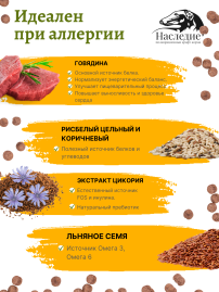 "Супер-премиум" для крупных пород с говядиной, 20 кг