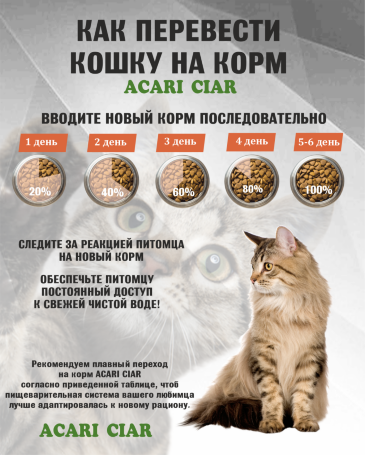Acari Ciar A CAT Maine Coon Turkey (индейка) 12 кг