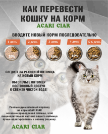 Корм для стерилизованных крупных кошек с индейкой 1 kg