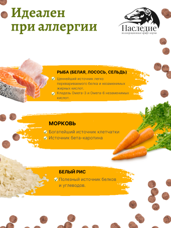 Для средних и крупных пород "ГИПОАЛЛЕРГЕННЫЙ" с Лососем, 10 кг