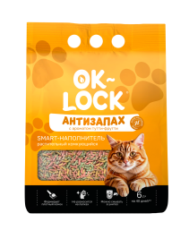 Наполнитель Ok-Lock Тутти-Фрутти, 6л