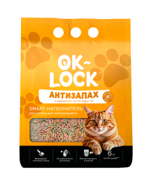 Наполнитель Ok-Lock Тутти-Фрутти, 6л