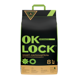Наполнитель Ok-Lock Зеленый Чай, 8 кг