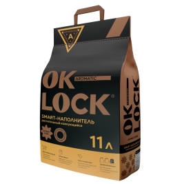 Наполнитель Ok-Lock Кофе, 11л