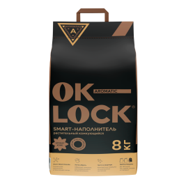 Наполнитель Ok-Lock Кофе, 8 кг