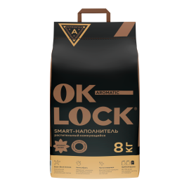 Наполнитель Ok-Lock Кофе, 8 кг