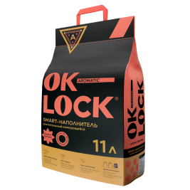 Наполнитель Ok-Lock Персик, 11л