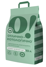 Наполнитель О!Отлично Зеленый Чай, 10л