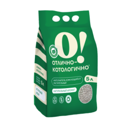 Наполнитель О!Отлично без ароматизатора, 5л