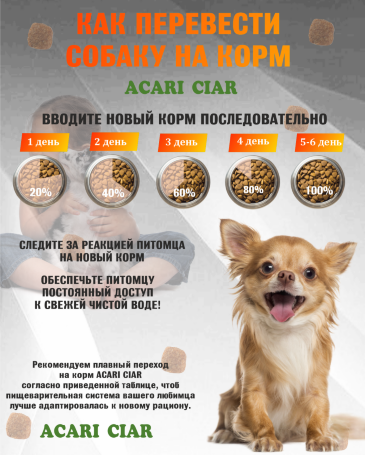 Acari Ciar Regular Говядина 1 кг