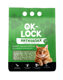 Наполнитель Ok-Lock Зеленый чай, 6л