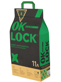 Наполнитель Ok-Lock растительный, 11л