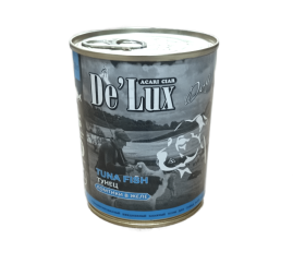 Де Люкс Дог Хьюман Грейд тунец желто перый, ломтики в желе для собак 340 гр