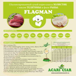 Acari Ciar Flagman (Флагман), 25 кг