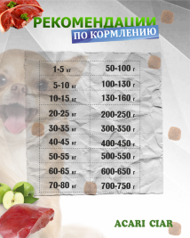 Acari Ciar Flagman Fegato (Фегато) гов.печень, 1 кг