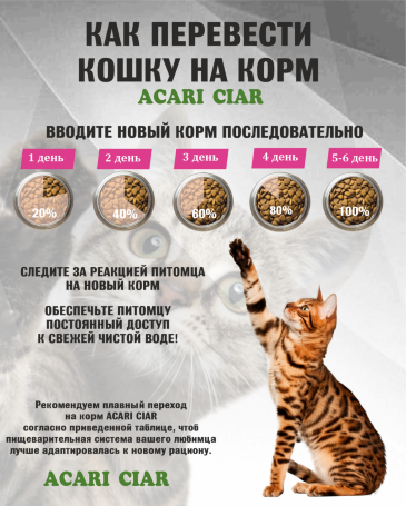 Acari Ciar A CAT Beef (телятина) 4 kg