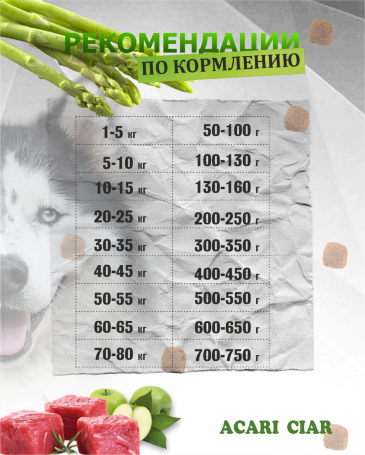 Acari Ciar Flagman (Флагман), 15 кг