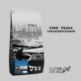 De Lux Vet A Dog Fish Hypoallergenic (Белая рыба) 1 kg