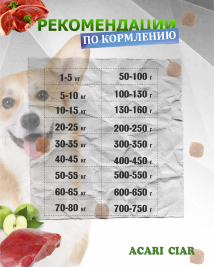 Acari Ciar Flagman Fegato (Фегато) гов.печень, 3.5 кг